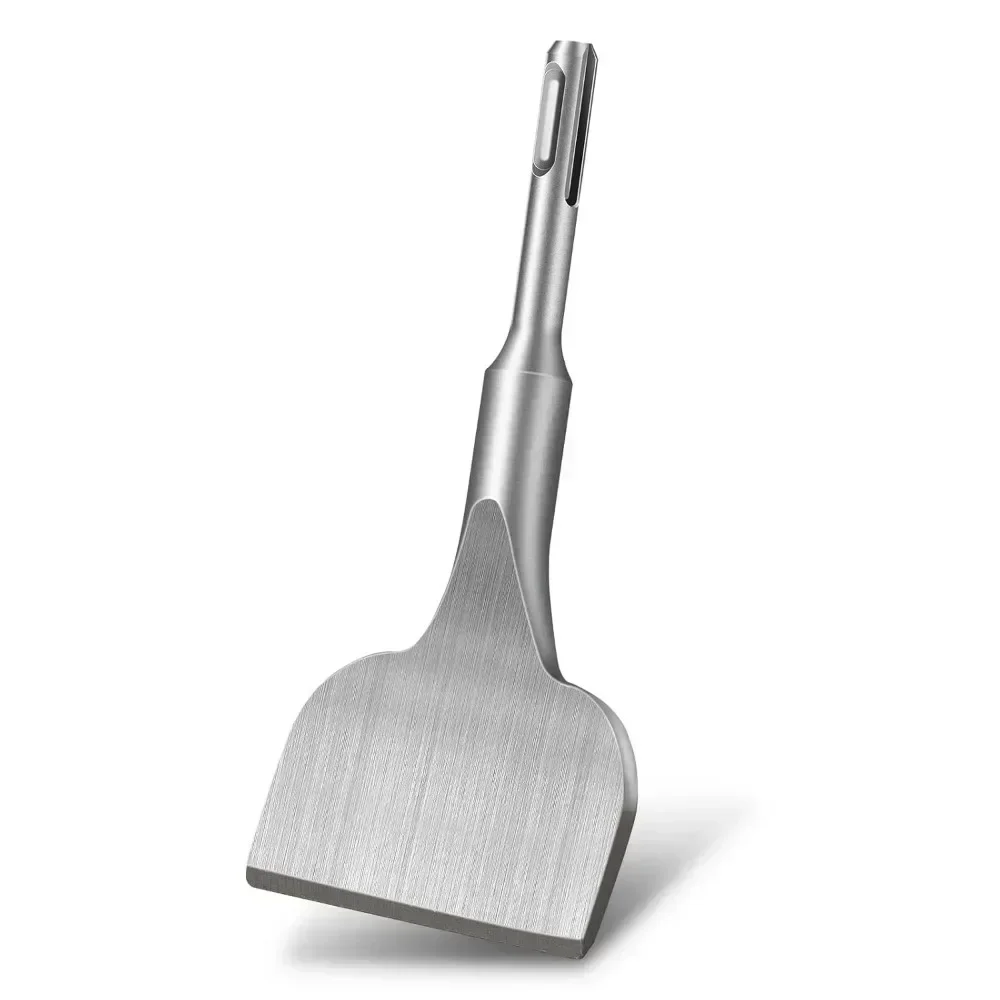 1PC SDS PLUS Round Shank tile Shovel Electric Hammer Chise Wall Impact Drill Elbow 17x165x75 mm 25° Bending 6