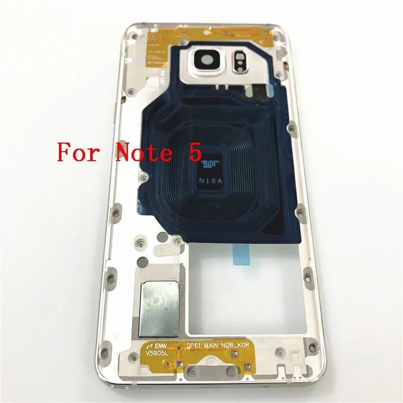 Per Samsung Galaxy Note 5 N920 Cornice Centrale Alloggiamento Cornice Centrale Copertura Telaio Piastra Centrale Per Samsung Note 8 N950 Note 9 N960