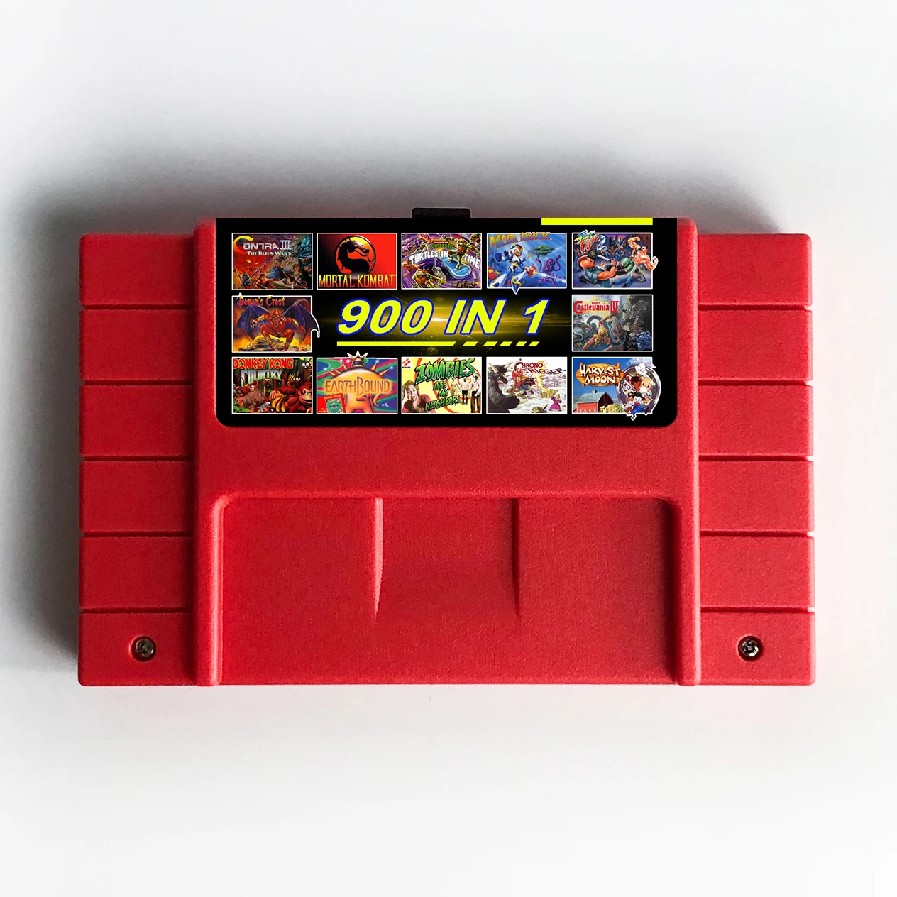 Super Multi Game Card Cartridge 900 in 1 for SNES 16 Bit USA Version Video Game Console