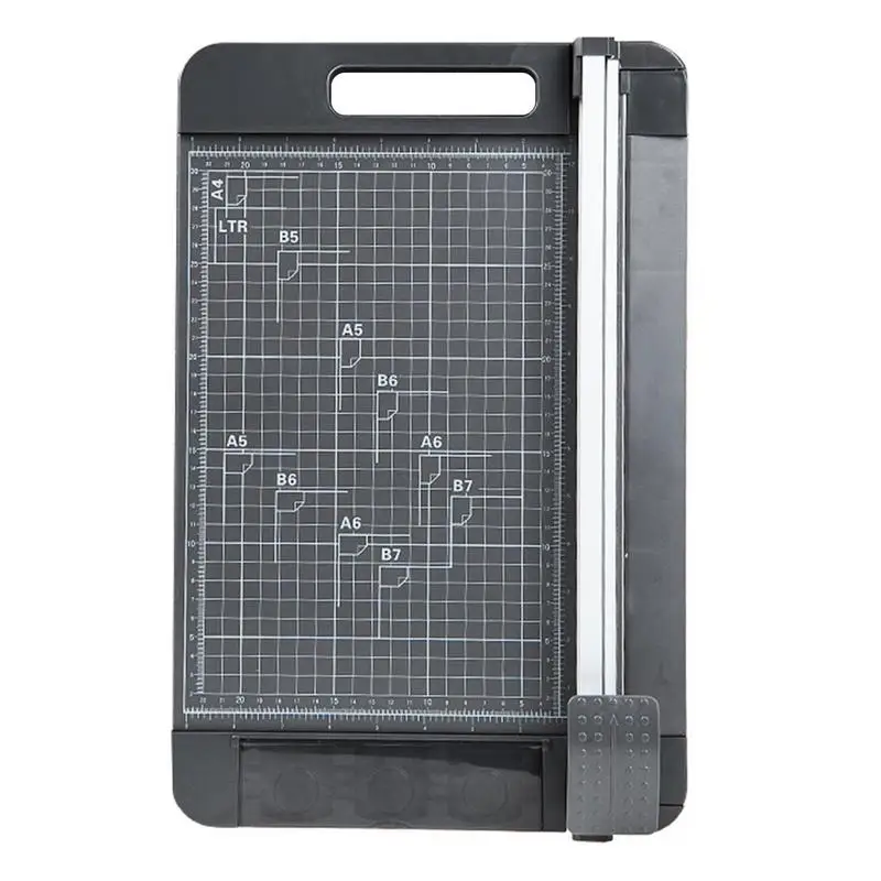 

Paper Cutters And Trimmers Manual A4 Paper Trimmer With 3 Rotating Blades Paper Slicer With Non Slip Rubber Mat Paper Cutter