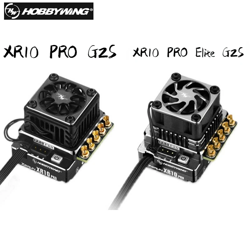 

Hobbywing XERUN XR10 PRO G2S PRO-Elite 160A/1200A 2S 5A BEC Brushless ESC 32-bit M4 for 1/10 Racing Touring Car Buggy