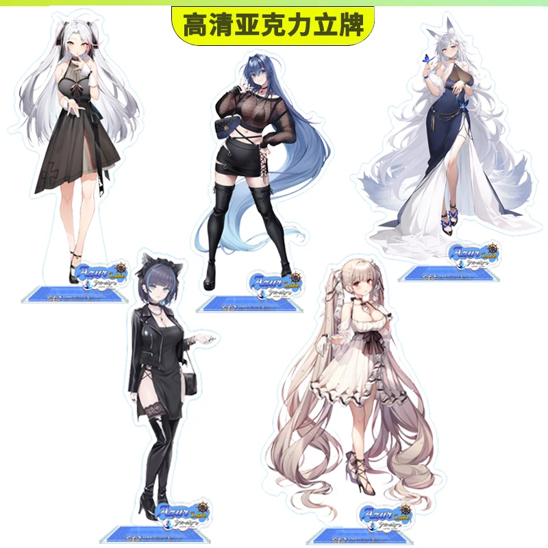 Game Azur Lane Acrylic Stand Doll Anime Anchorage Noshiro Shinano