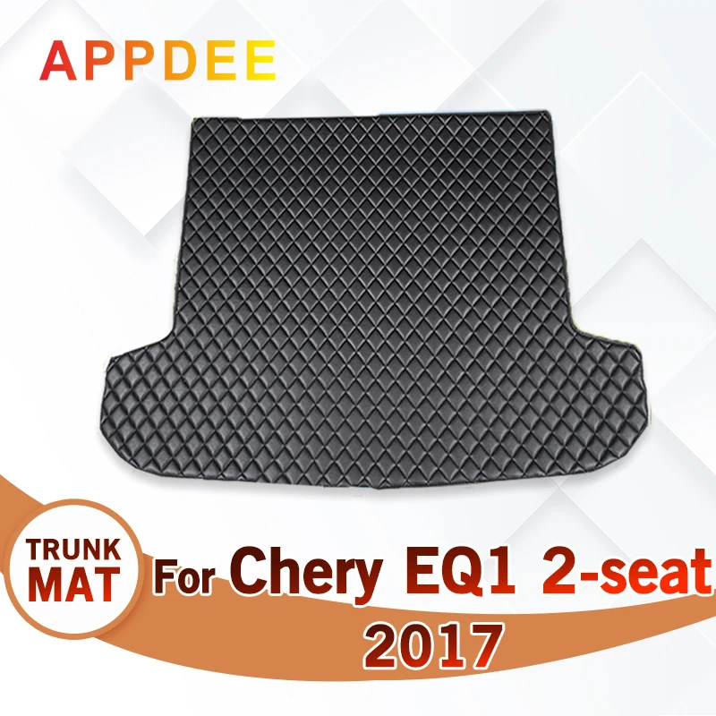 

Коврик для багажника автомобиля для Chery EQ1 2-Seat 2017, пользовательские автомобильные аксессуары, украшение интерьера автомобиля