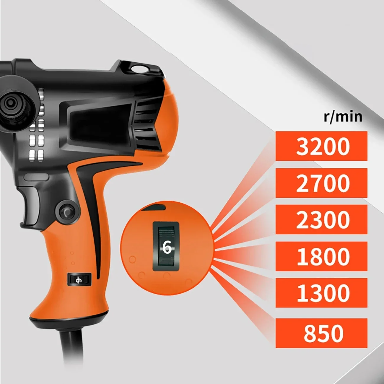 980W 6 Speed Adjustable Car Polishing Machine Electric Buffer Polisher for Household Marble Tile Floor Car Repair Waxing Machine car polisher