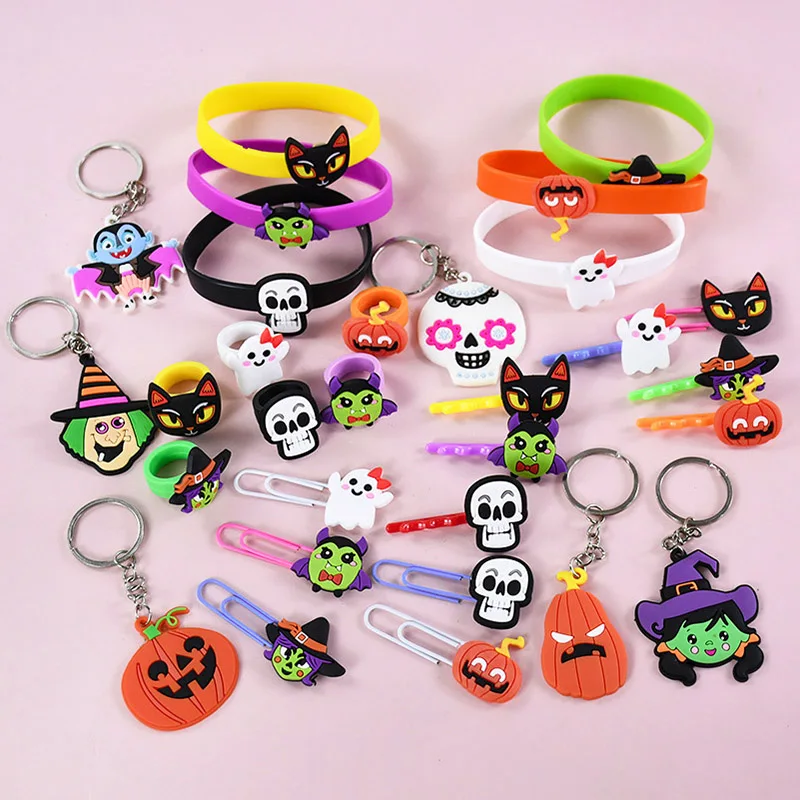 Lot De 36 Bracelets à Clipser Pour Enfants - Cadeaux D'Halloween - Pour Garçons Et Filles - Pour Sacs De Fête D'Halloween - Pour Cadeaux D'Halloween, Sacs à Friandises