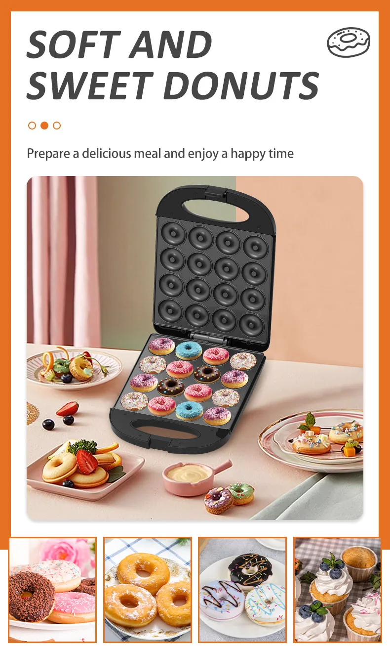 Description Picture 4 of itemSOKANY 08023 donut machine cake machine bakery 16 hole bread machine