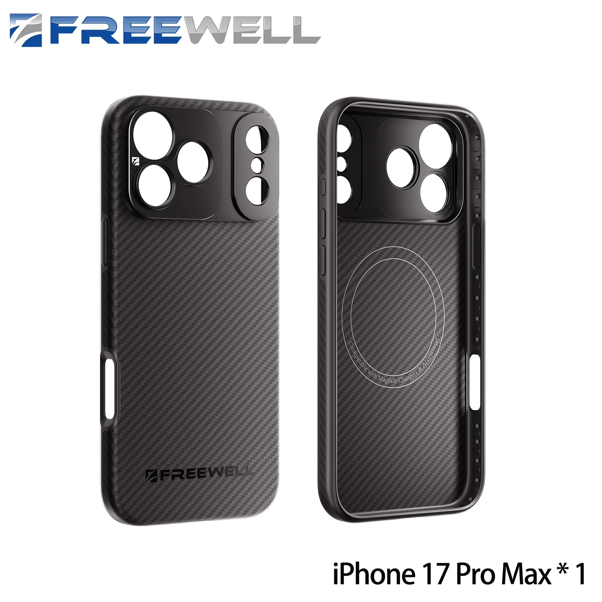 Freewell 17mm Mount iPhone Case for iPhone 17/16/15/14/13 Pro＆Pro