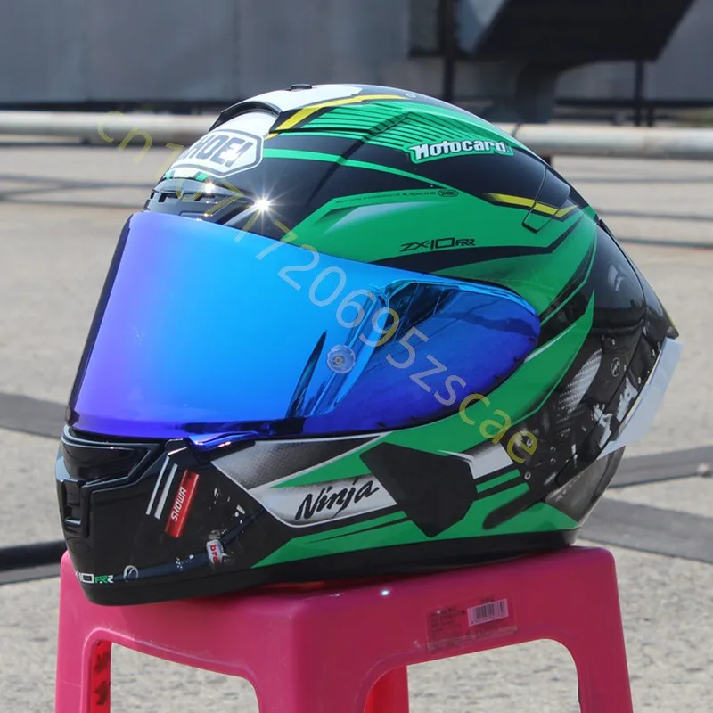 

Motorcycle Full-face Helmet SHOEI X-14 Helmet X-SPIRIT III X-Fourteen X14 Sports bicycle racing helmet ZX-10RR Ninja ,Capacete