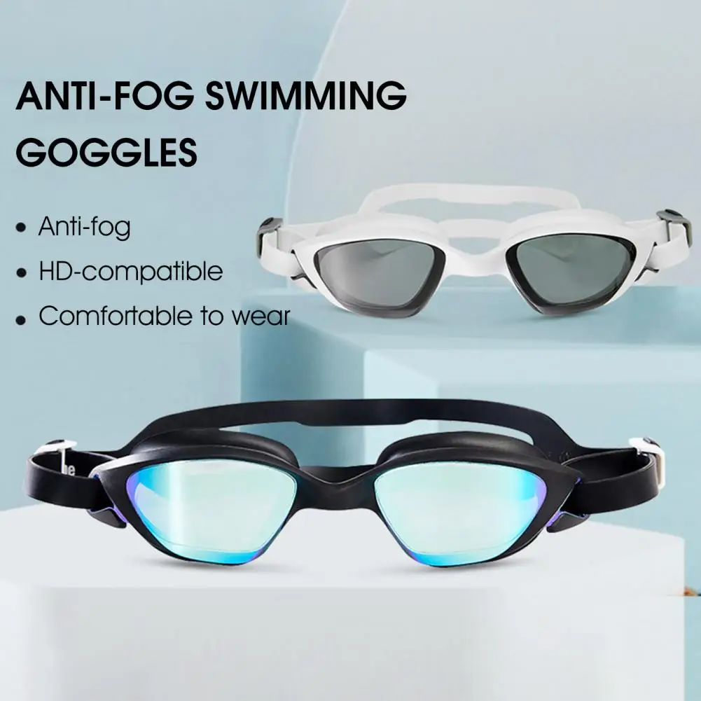 Swimming Goggles Comfortable to Wear High Clarity Waterproof Ergonomic Design Professional Adult Swim Glasses uv protective silicone swimming goggles glasses men adult anti flog uv protective competitive funny swim goggles