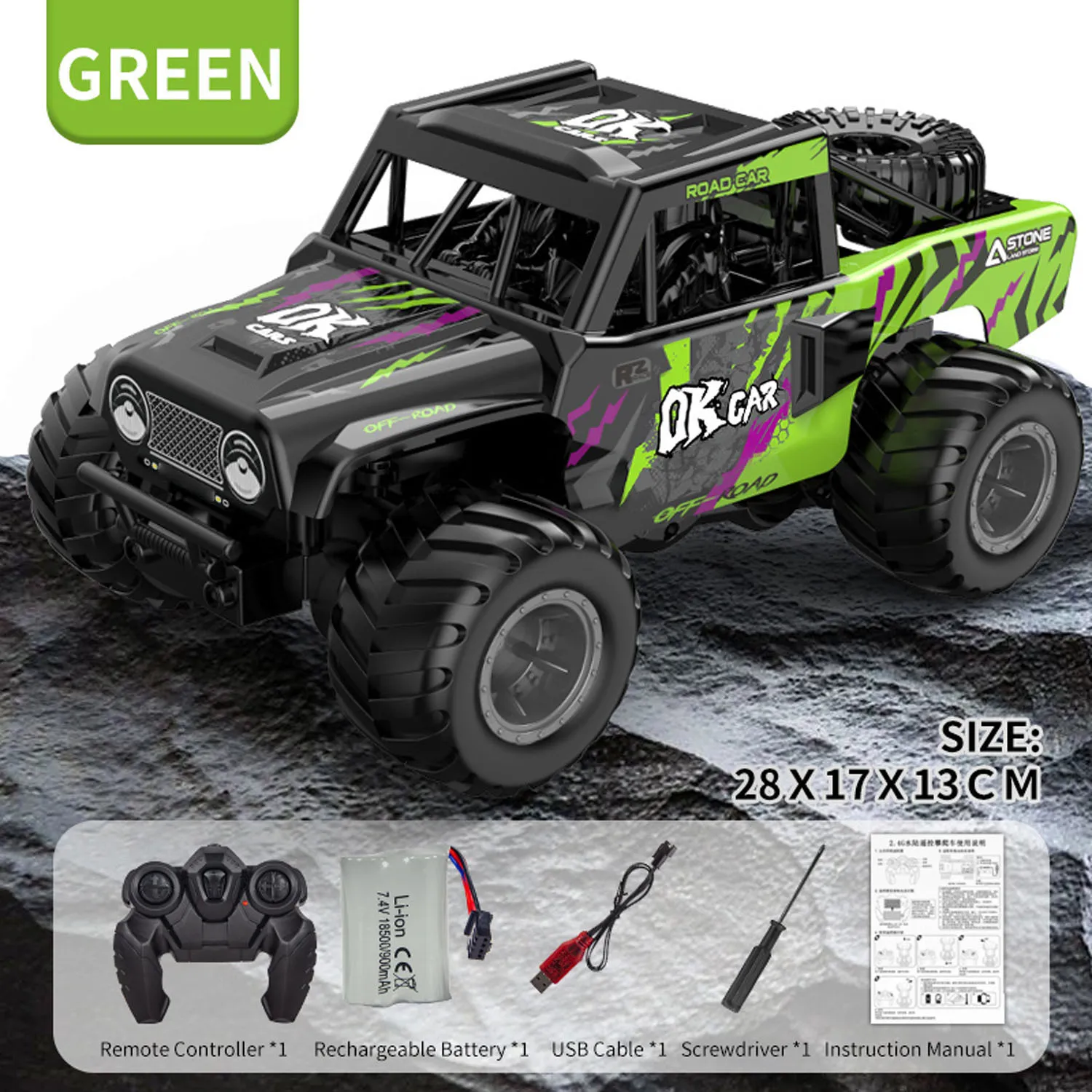 Q191 1/18 4*4 RC Fuoristrada 2.4G Telecomando Crawler Anfibio All Terrain Controllato Rotazione 360 Stunt Car Modello RTR