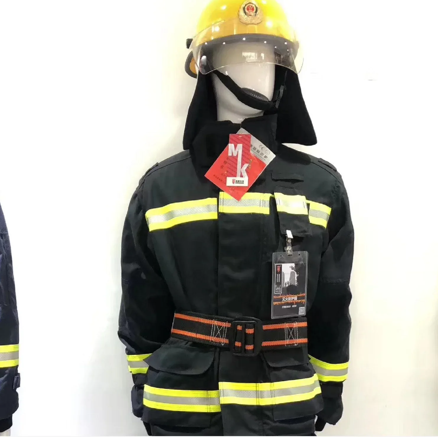 CE standard fireproof fire fighting fireman safety suit(DRD TYPE)