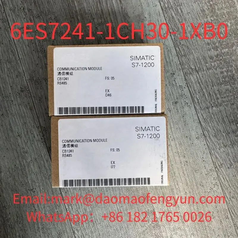 6Es7241-1Ch30-1Xb0 Muslimatic S7-1200, Scheda Di Comunicazione Cb 1241, Rs485, Morsettiera, Supporta Freeport