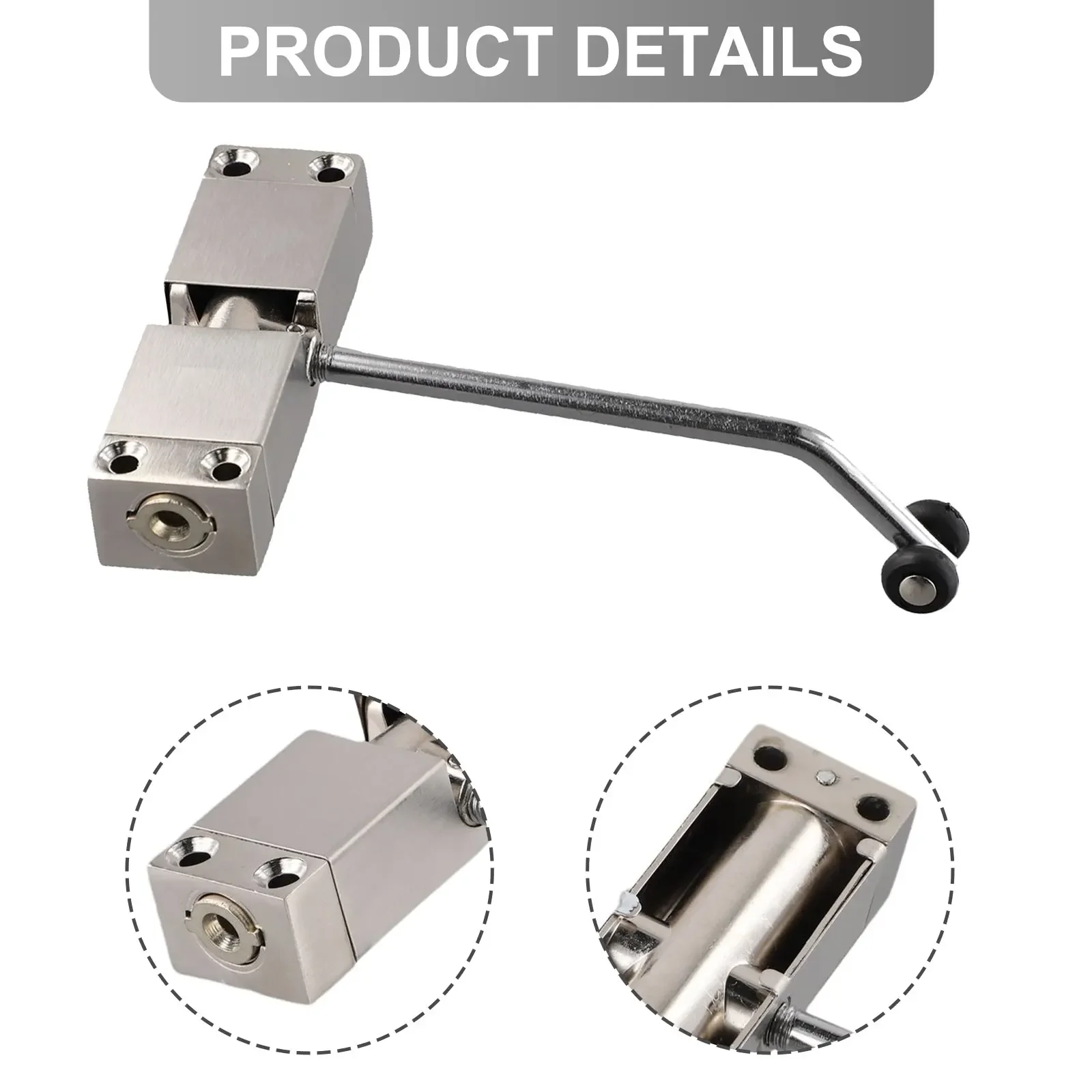 Adjustable Stainless Steel Door Closer Automatic er Rebound Door Closer Adjustable Stainless Steel Automatic