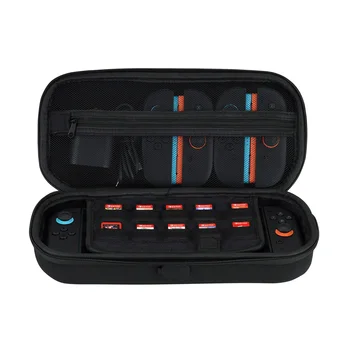 PlayVital Carrying Case for Nintendo Switch 2 with Silicone Charging Port, Portable Travel Case with 10 Game Card Slots - Black 2