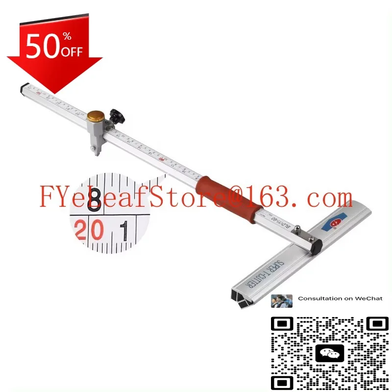 

T-type ceramic tile push knife industrial glass knife Heavy floor tile push knife cutting tool six-sided reinforced rock plate o