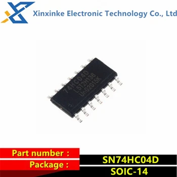 Chip logico SMD SN74HC04D SOIC-14 74HC04 da 10 pezzi