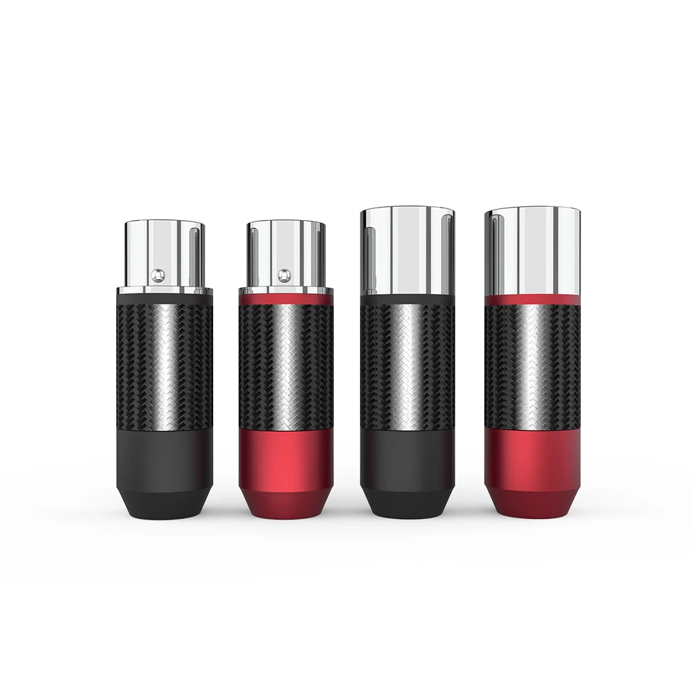 VIBORG 순은 XLR 플러그, XM203AG XF203AG 커넥터 잭, 하이파이 오디오 마이크 케이블, 순은 밸런스 커넥터, 솔리드 실버 xlr