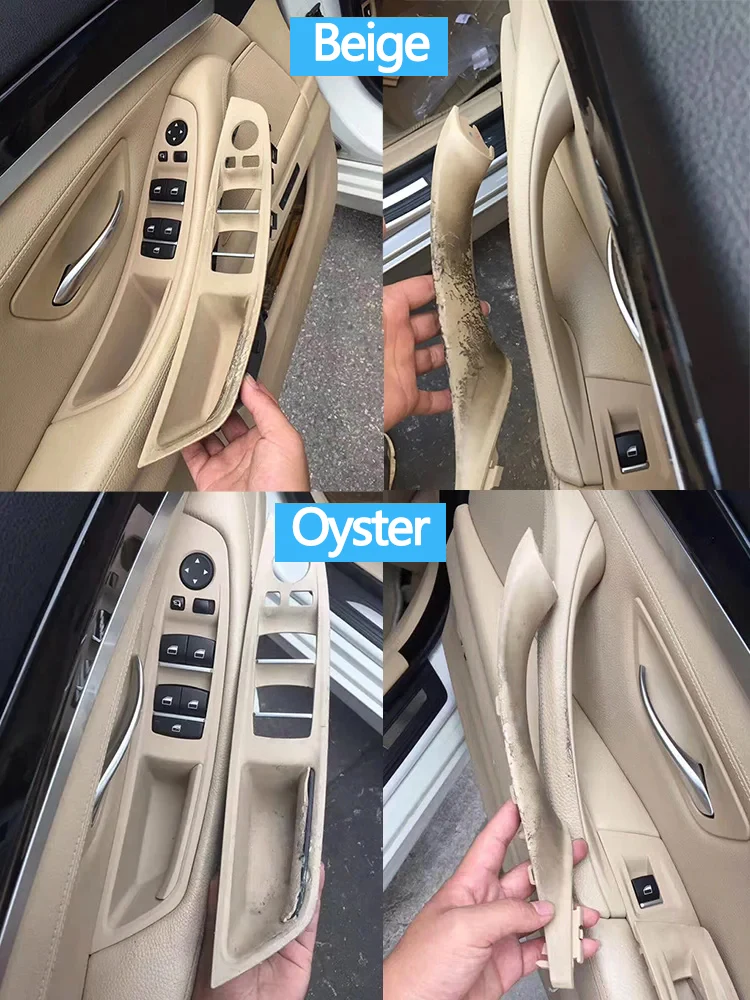 Car door assist handle car door panel cover 7pcs Set LHD Interior Armrest Door Handle Panel Inside Trim Cover for BMW 5 Series F10 F11 F18 520i 523i 525i 528i 535i