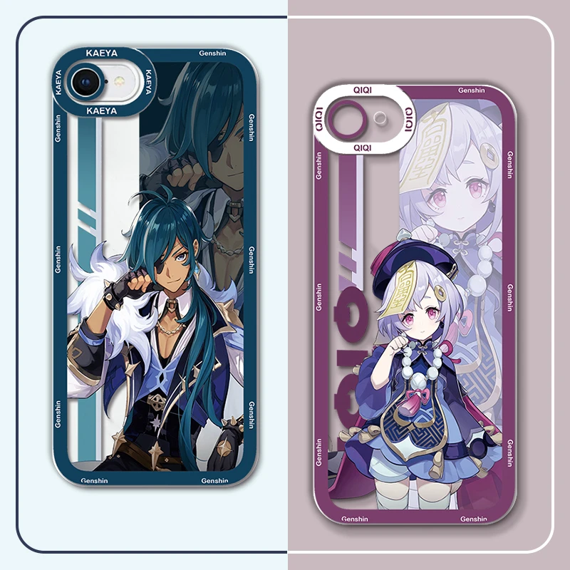Custodia Per Telefono 6S Capa Genshin Impact Per Iphone 6 Plus Cover Shell Soft Fundas Trasparente Per Iphone 6 Plus 6Splus 6 + 6S + Dottore