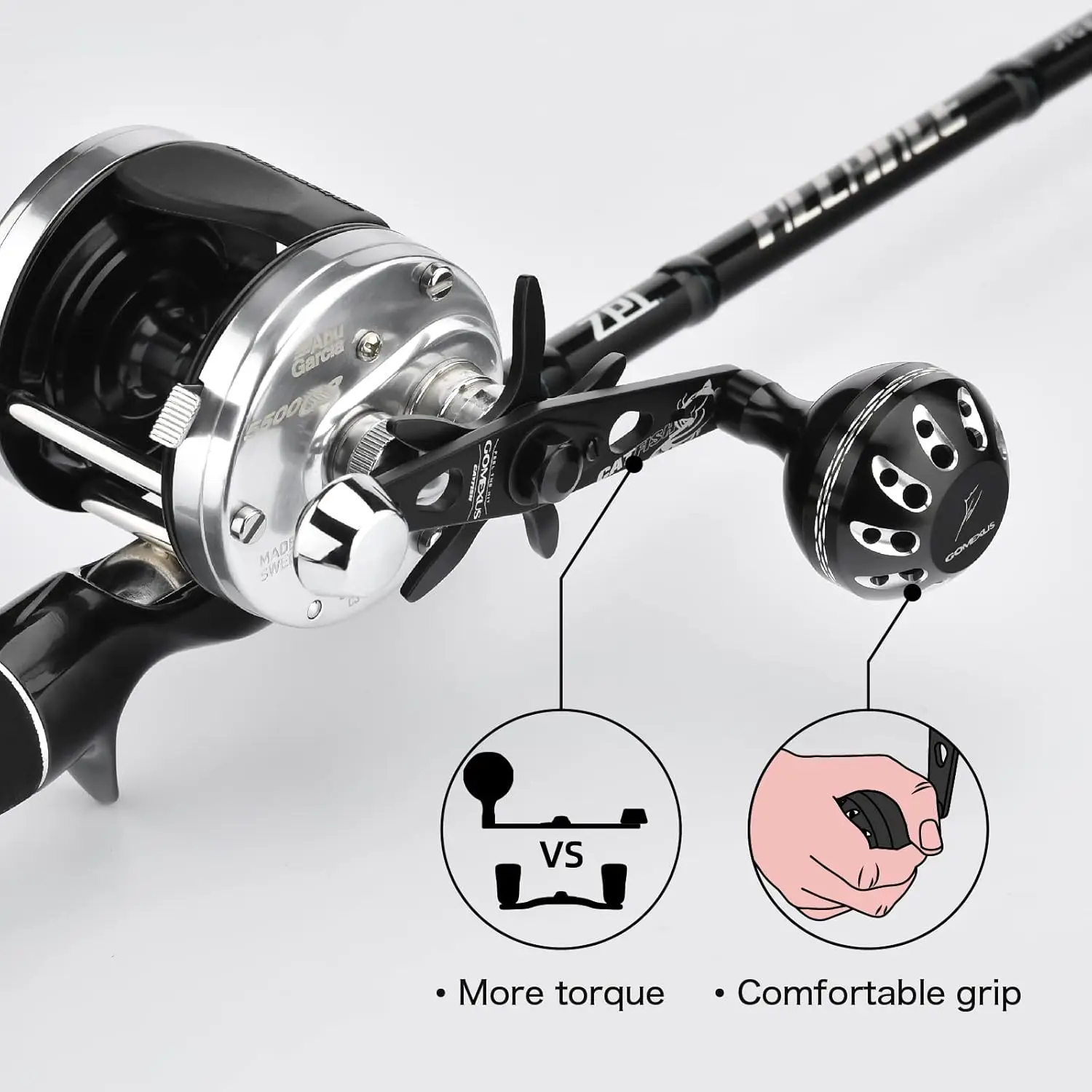 ABU GARCIA AMBASSADEUR 5000 Bait Reel EUR 204,28 - FR
