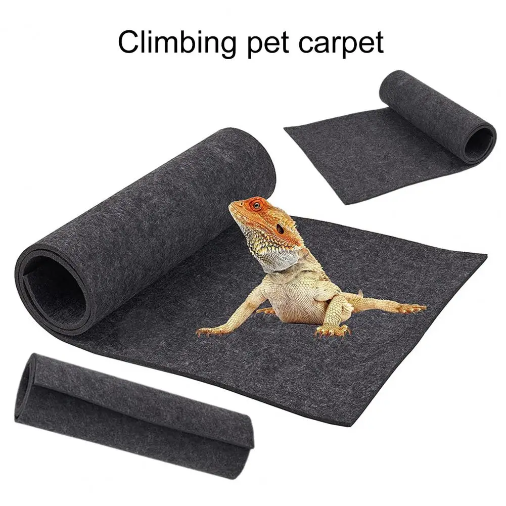 Reptile Carpet Reptile Carpet Soft Reptiles Carpet Bearded Dragon Snake Lizard Turtle Landscaping Pad Substrate Mat Tank Accessories