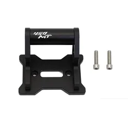 GPS Phone Holder Stand with Navigation Extension Bracket for Motorcycle Accessories (Black 450MT Mark)
