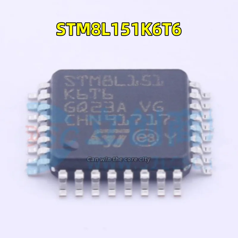 

1-100 PCS/LOT Original genuine STM8L151K6T6 LQFP-32 16 MHz/32 KB Flash/8-bit Microcontroller-MCU
