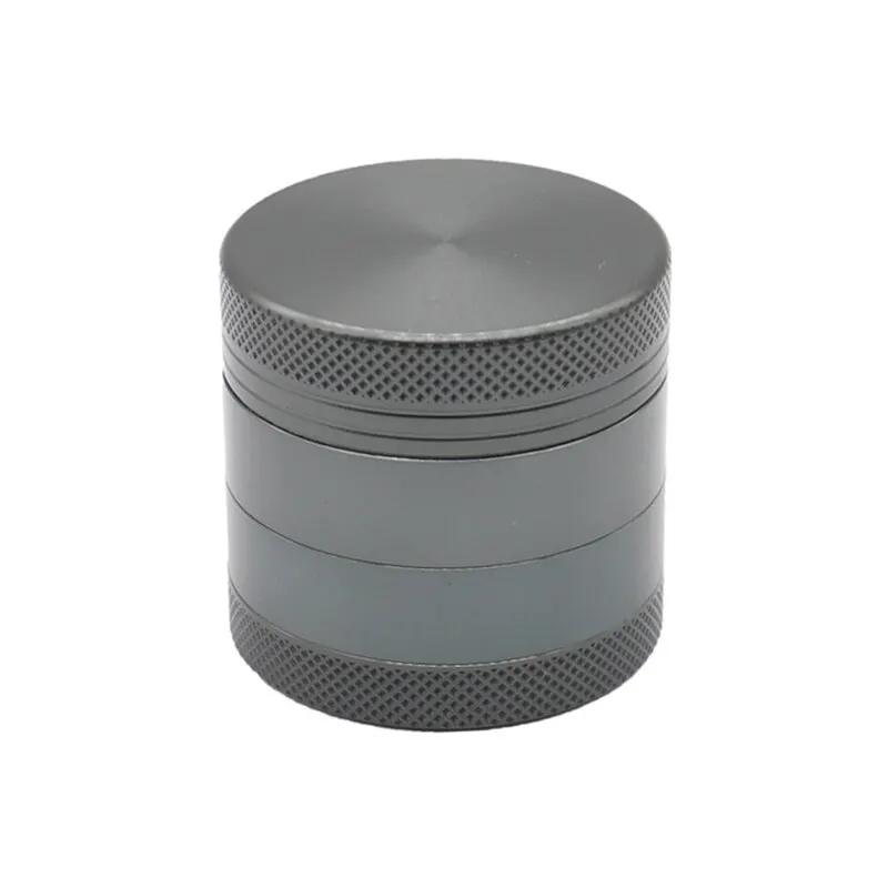 

4 Layers Aluminium Herb and Spice Grinder 40mm Grinder Metal with Scraper Portable Food Mill Zinc Alloy Smooth Grinding