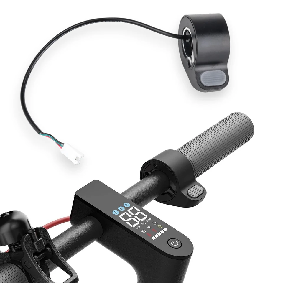 ATAYNHHOPK Accélérateur universel pour trottinette électrique compatible avec Xiaomi M365/Pro/1S MI3 Compatible avec Ninebot Max G30/G30D F40 F30 Vitesse du pouce Accessoires de scooter (accélérateur