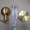 Industrial Adjustable Swing Arm Wall Lamp Reading Bedside Vintage Led Wall Lights Retro Extendable Fexible White Brass Lustre 2