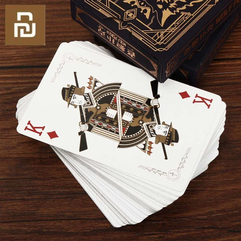 Xiaom Jogando Cartas Poker Game Grupo Plástico Cartão Mágico Cartas Impermeáveis Magic Board Jogos Inteligentes 57*87 mm Novo - Image 2