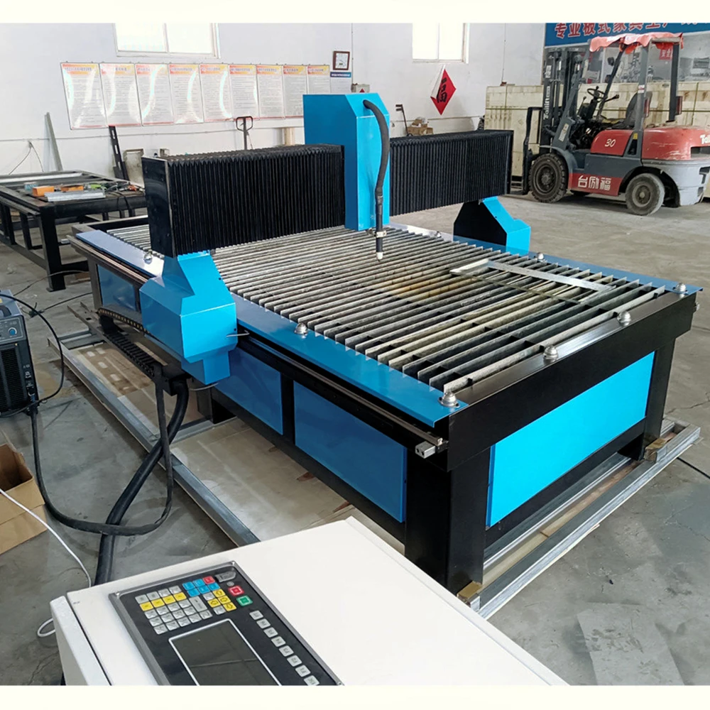 1500*3000mm 63A 120A 160A 200A Cnc Plasma Cutter Laser Cutting Machine/Plasma Pantograph Cutting Machine For Business 3