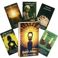 Spirit Advice Oracle Deck Cards About 10X6cm For Family Party High Quality Fortune Telling Divination Tarot Cards Deck Game 1