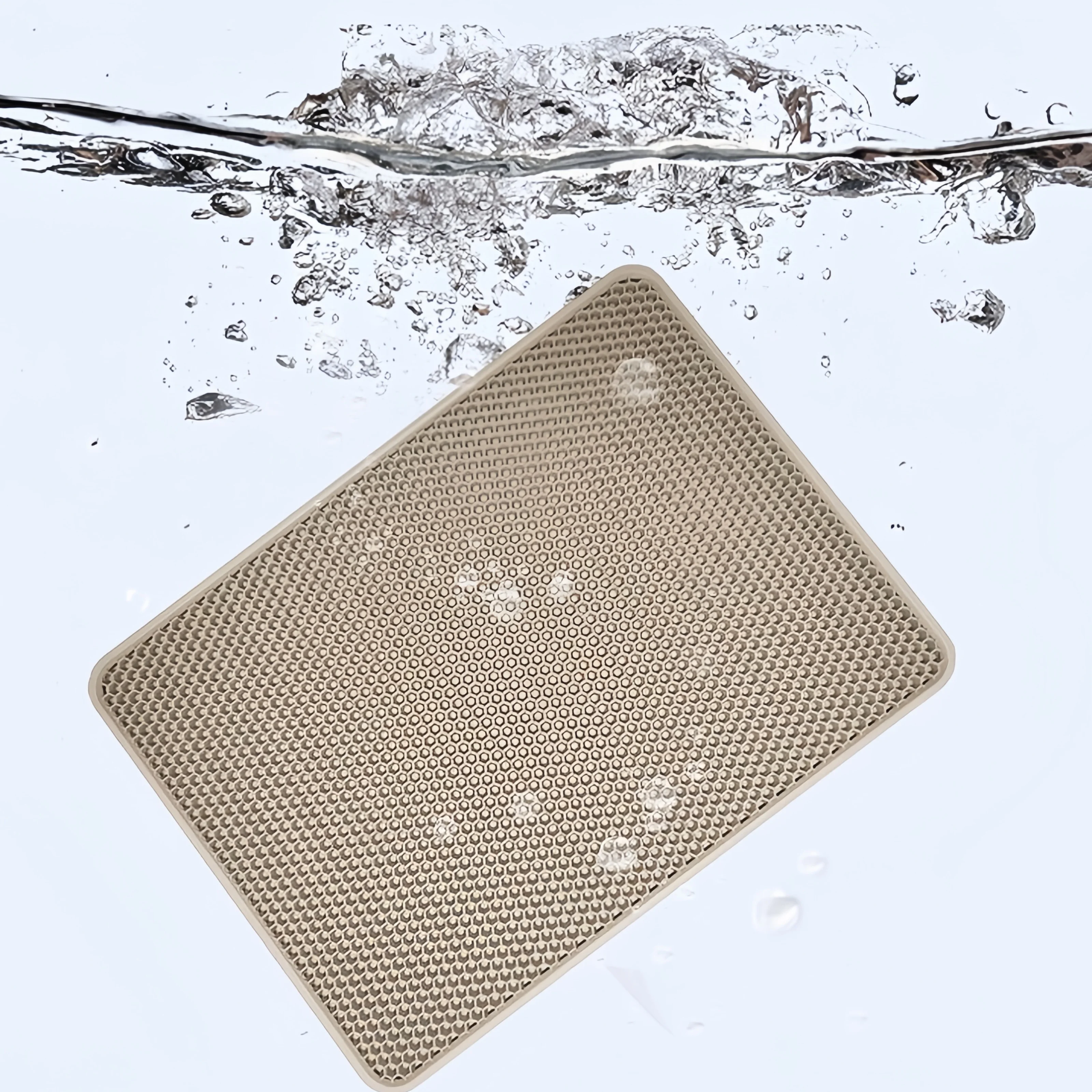 Waterproof Double Layer Nonslip Cat Litter Mat - Washable Pet Clean Supplies