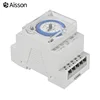 SUL181D Din Rail Mechanical Timer 24 Hour Time Switch Relay Electrical Programmable Timer Switch AC220V 4