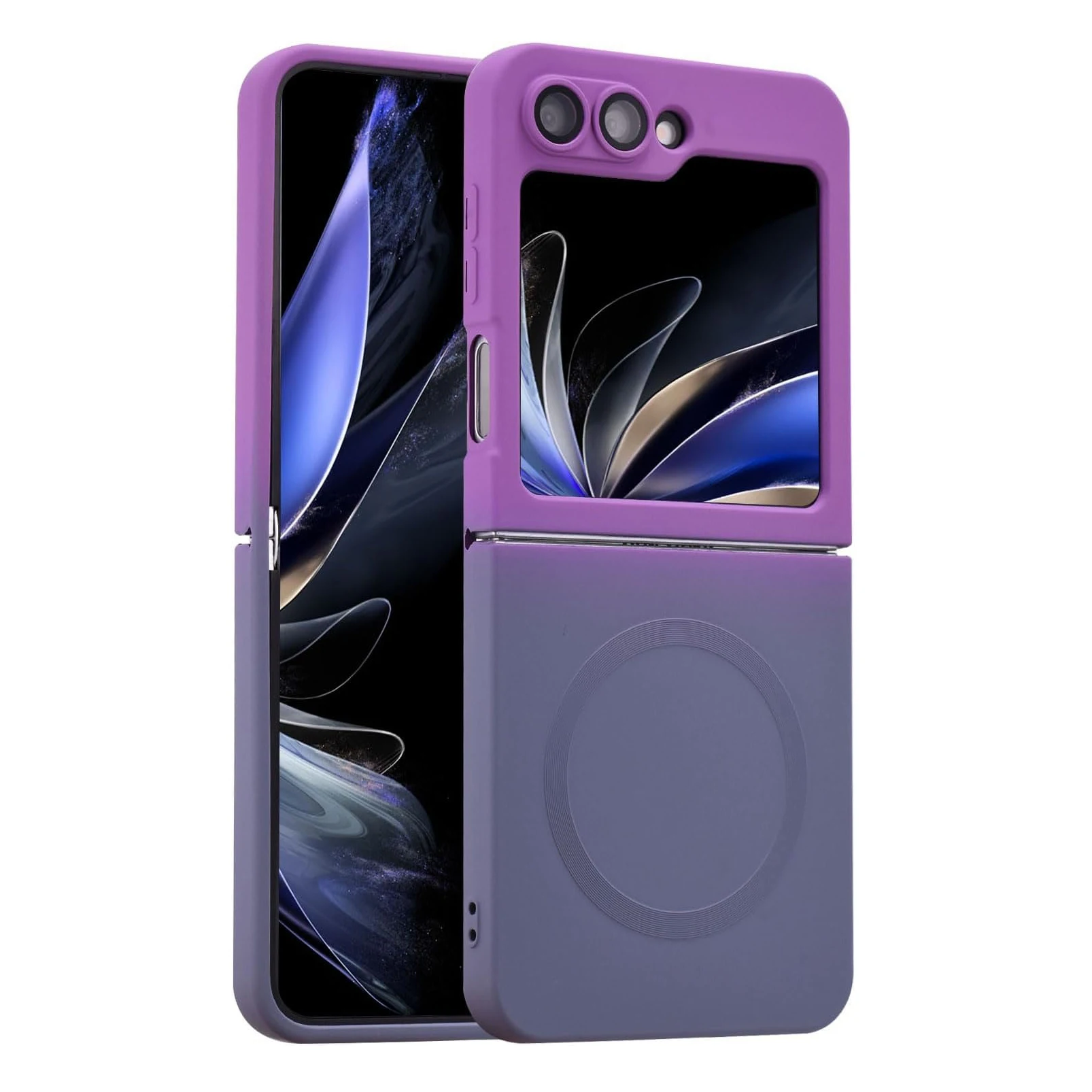 Gradient Magsafe Soft Silicone Wireless Charging Case - Cute and Stylish Cover