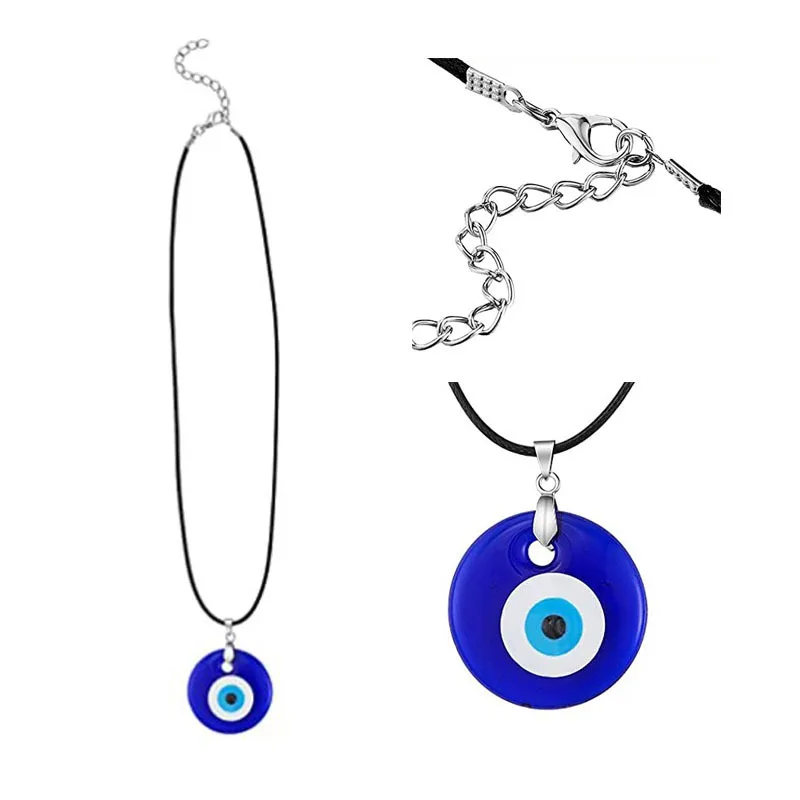 Blue Turkish Evil Eye Pendant Necklace For Women Men Baby, Devil Greek Eye Jewelry On The Neck, Hamsa, Nazar, Evil Eye Necklaces 5