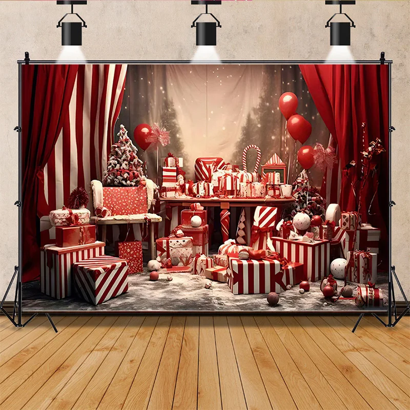 

ZHISUXI Christmas Day Photography Backdrops Magic Xmas Eve Happy New Year Creath Fireplace Studio Background Props JD-14