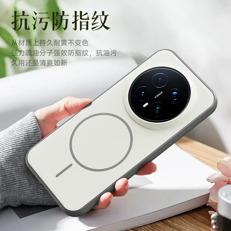 Elegant Full-Cover Magnetic Ring Case - Slim, Shockproof, and Stylish Anti-Drop Protection