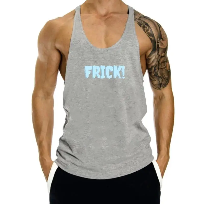 

FRICK (blue) Gift for men woman unisex men women tank top men