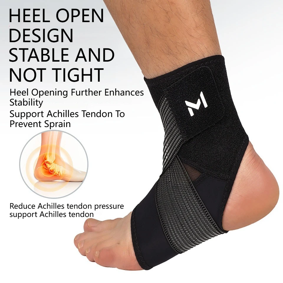Thin Breathable Ankle Support Brace – Lightweight Compression Sleeve for Sports (1/2 PCS) 2