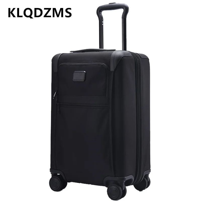 

KLQDZMS 20"24Inch Luggage New Expandable Oxford Cloth Wear Trolley Case Mute Universal Wheel Boarding Box Rolling Suitcase