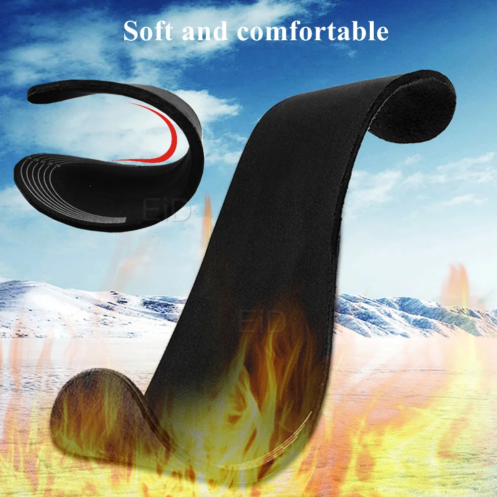 USB Elektrische Erhitzt Schuh Einlegesohle Winter Warme Frauen Fuß Pad Waschbar Thermische Männer Boot Mat Unisex Heizung Schuh Einlegesohlen – Detail 20