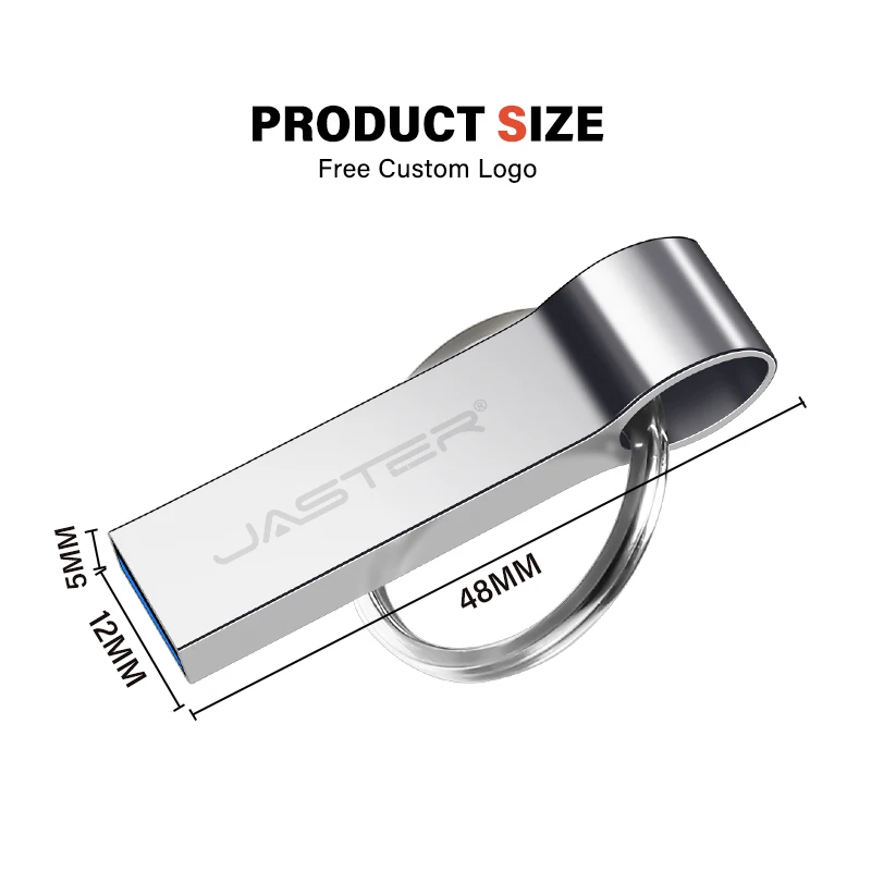 USB 3.0 미니 메탈 USB 플래시 드라이브 64GB 무료 키링 메모리 스틱 블랙 펜 드라이브 32GB 창의적인 선물 펜드라이브 16GB 8GB 4GB