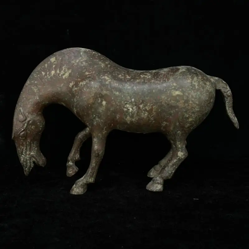 

Коллекционная декоративная статуэтка в виде лошади, статуэтка из 100% латуни и бронзы