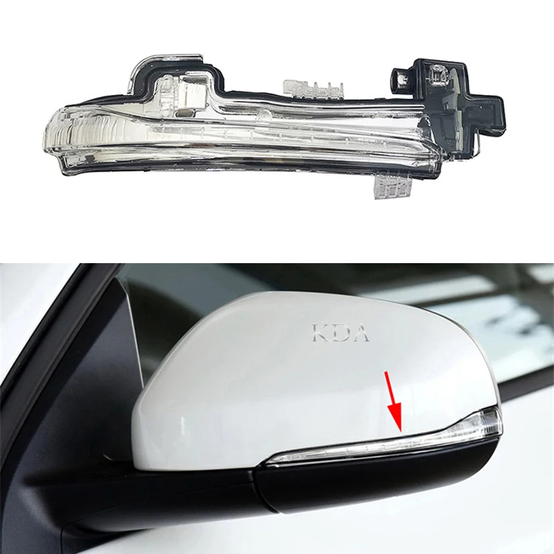 AutoLEDLeftRightRearViewMirrorTurnSignalLightLampForVolvo