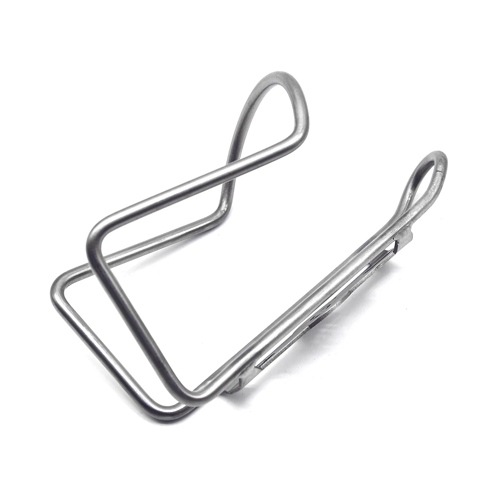 Titanium Alloy Bicycle Bottle Holder Universal Road Mountain Bike Water Bottle Rack Cycling Water Cup Mount Bicycle Kettle Cage