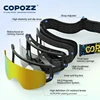 COPOZZ Magnetic Children's Winter Ski Goggles 2s Quick-Change Double Layers Ski Eyewear Anti-Fog Snowboard Goggles For Kids 4