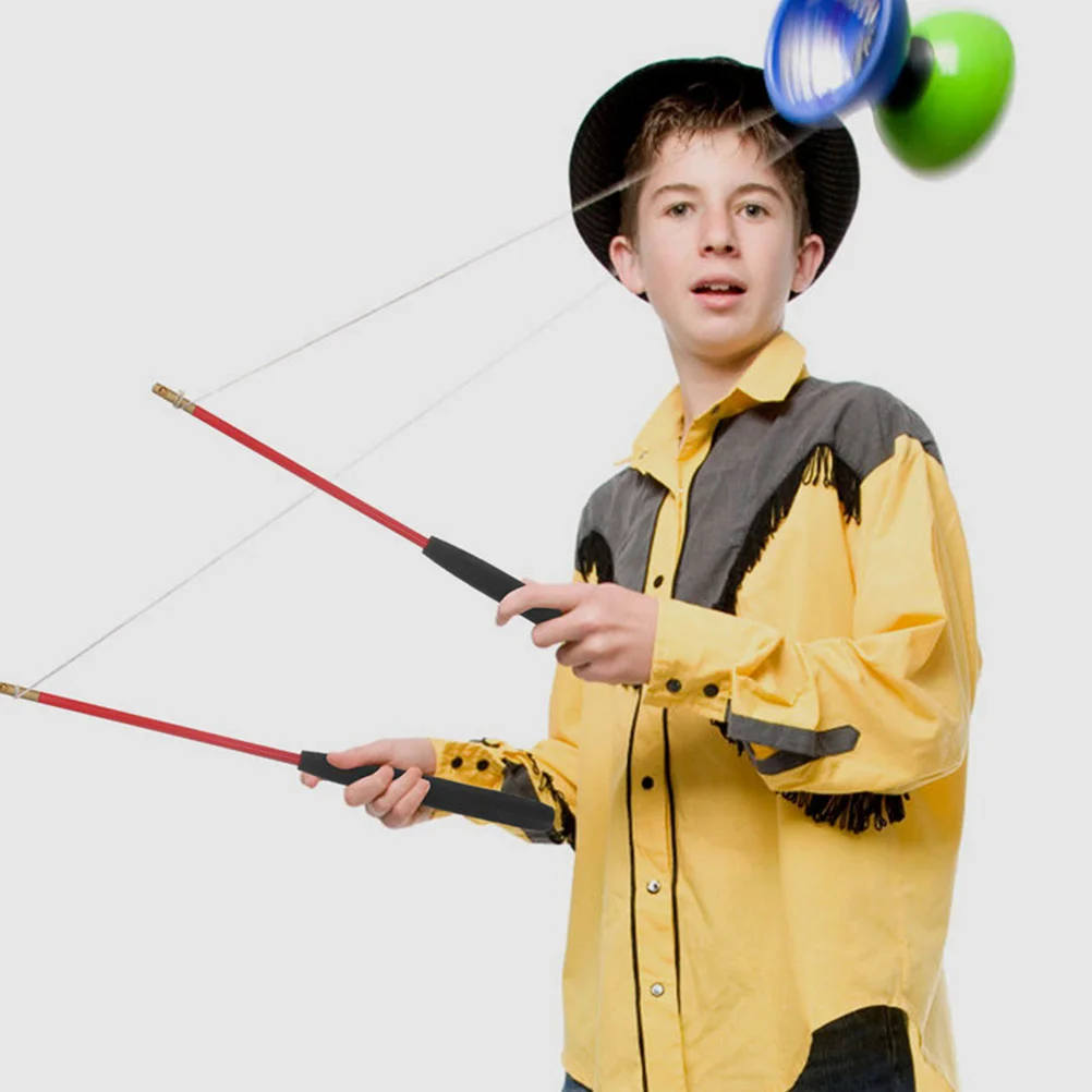 Chinese Yoyo Diabolo Toy Supplies Shaker Stick Replacement Solid Fitness Handsticks
