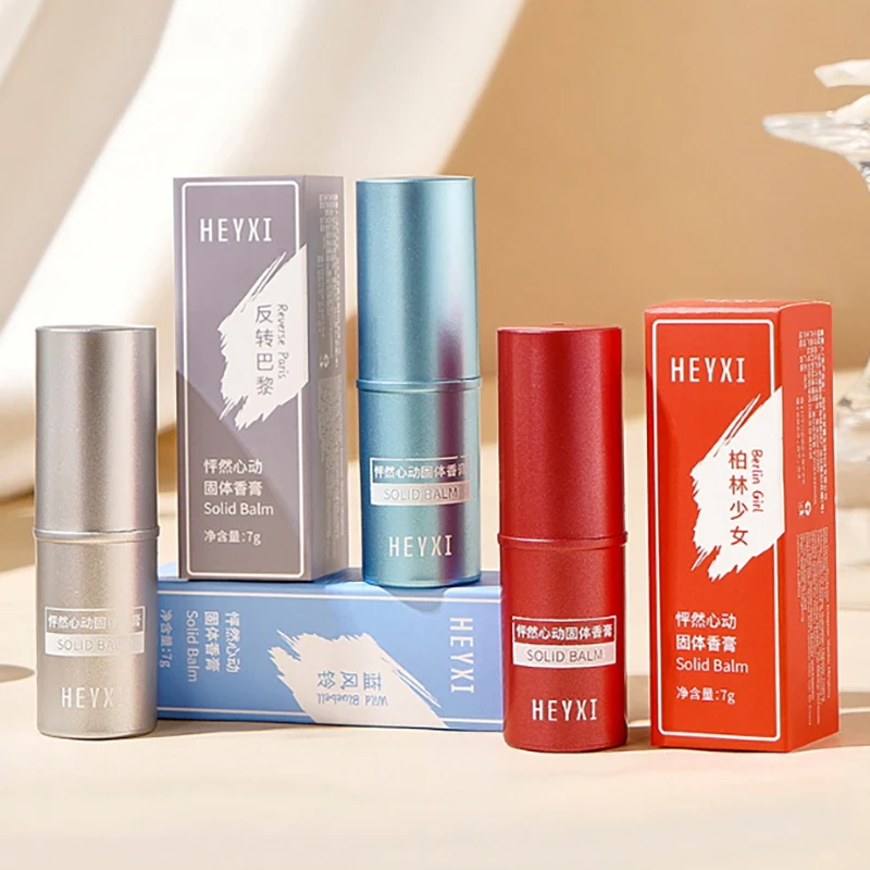 Deodorizing Stick Solid Perfume Deodorant Stick Faint Scent Solid Perfumes Balm Stick For Women Men Anti-perspirant Long Lasting Fragrances Pen Portable Easy-To-Use